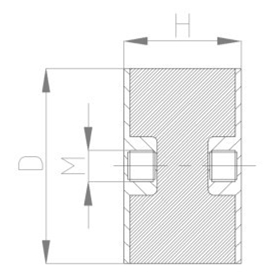 JNDE型橡膠減震器